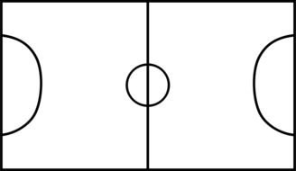 Clip art of Soccer Field