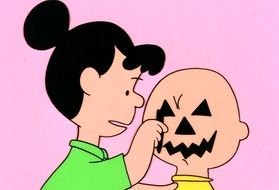 Charlie Brown Pumpkin drawing