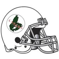 capers Football Helmet Drawing