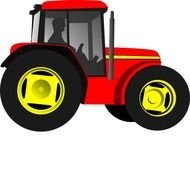 John Deere Tractor Clip Art N42