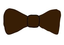 Brown Bow Tie Clip Art