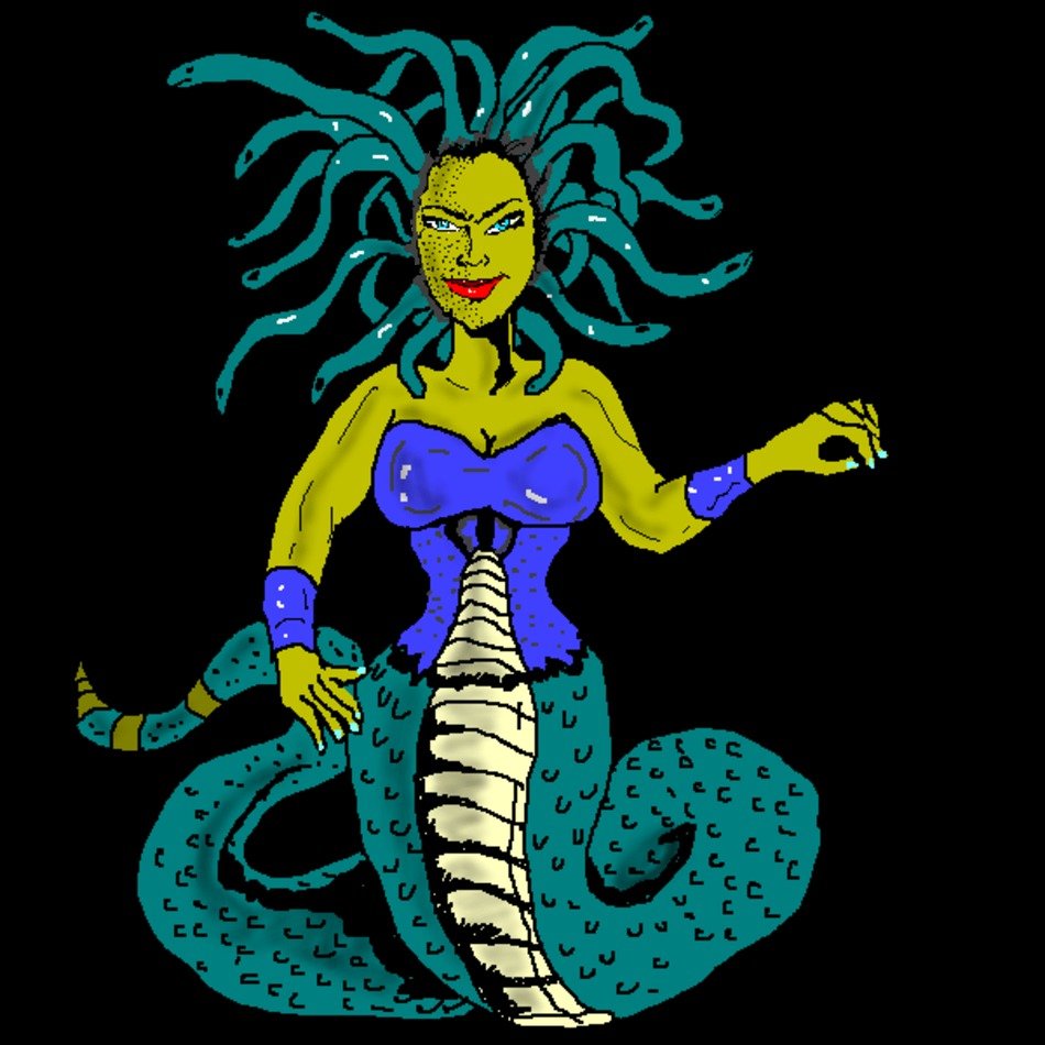 Medusa Clip Art N6