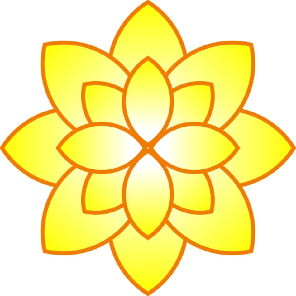 Simple Flower Clip Art N8