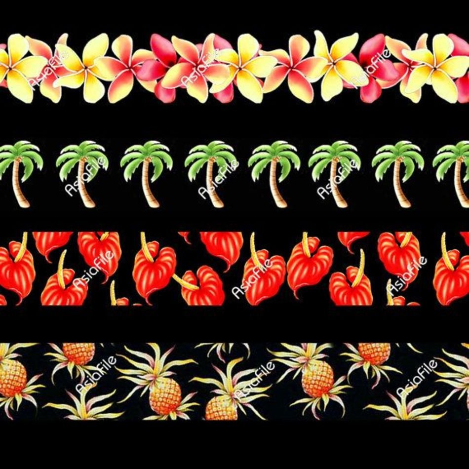 Vintage Hawaiian Clip Art