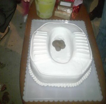 Toilet Birthday Cakes