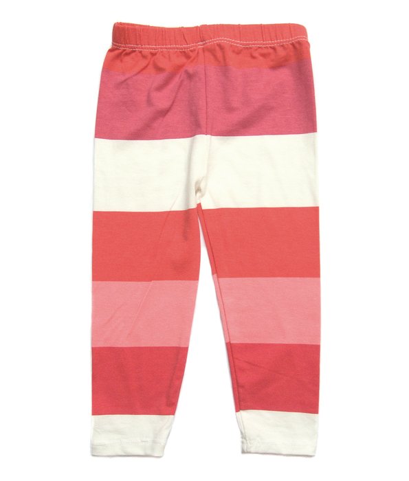 striped pants of a newborn