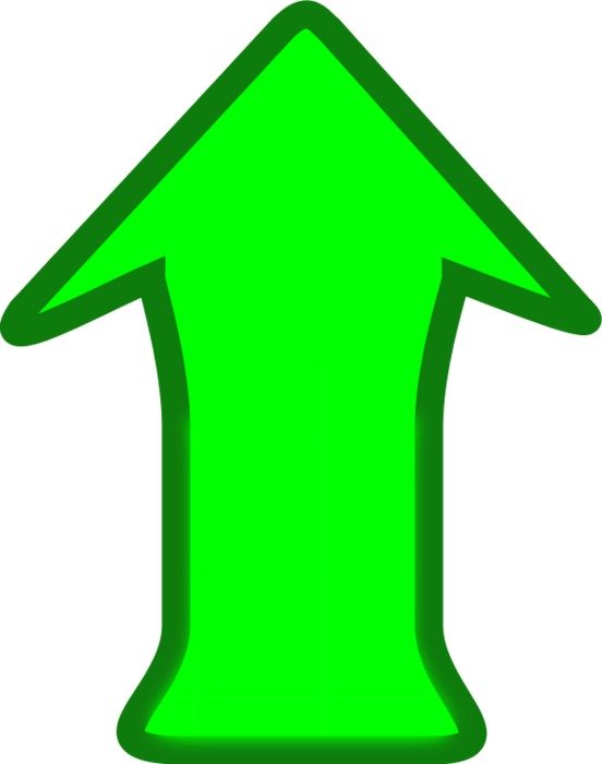 Arrow Pointing Up N14