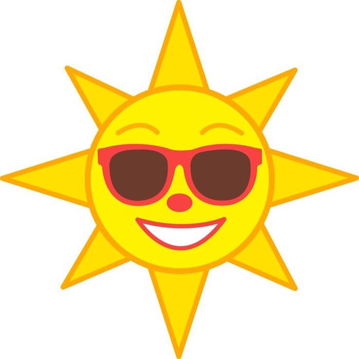 Happy Sun Clip Art Free N3