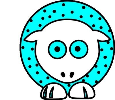 Clip Art Black And White Dot N3