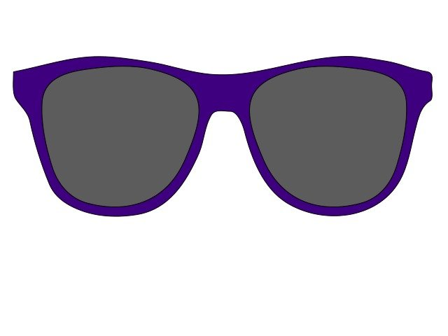 Sun With Sunglasses Clip Art N20