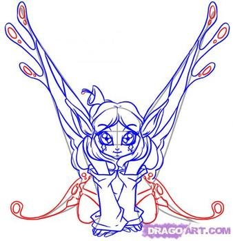 How To Draw A Cute Fairy