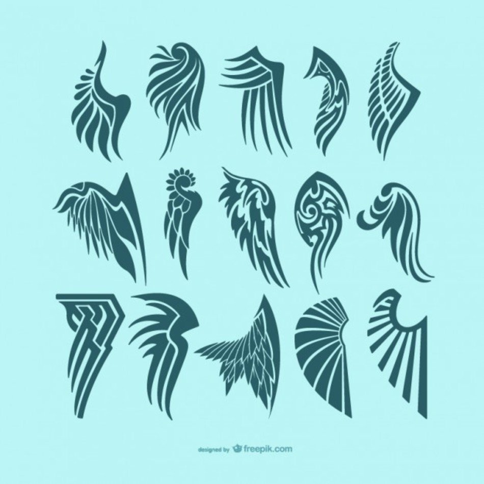 Free Angel Wings Tattoos N2