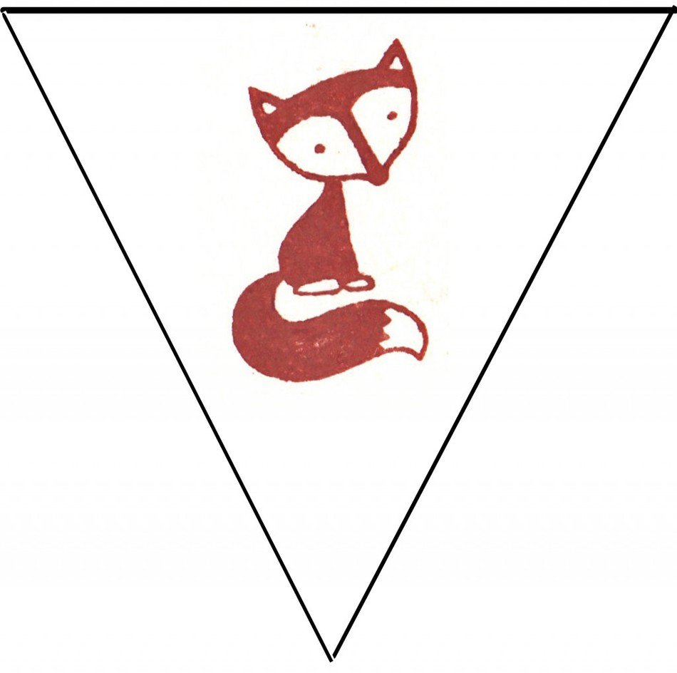 Fox Template drawing