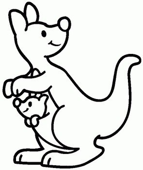 Baby Zoo Animals Coloring Pages