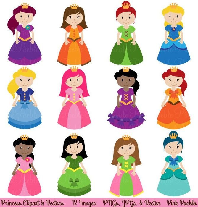 Princess Clip Art N54