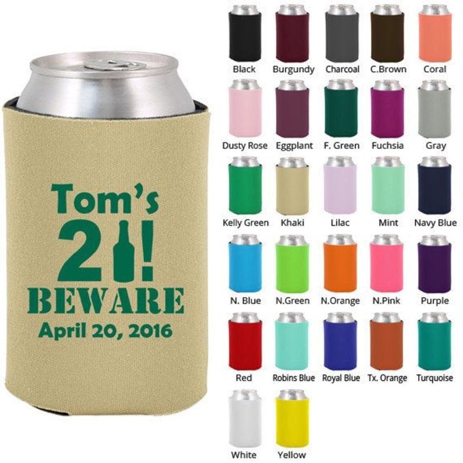Beer Koozies Wedding Favors N5