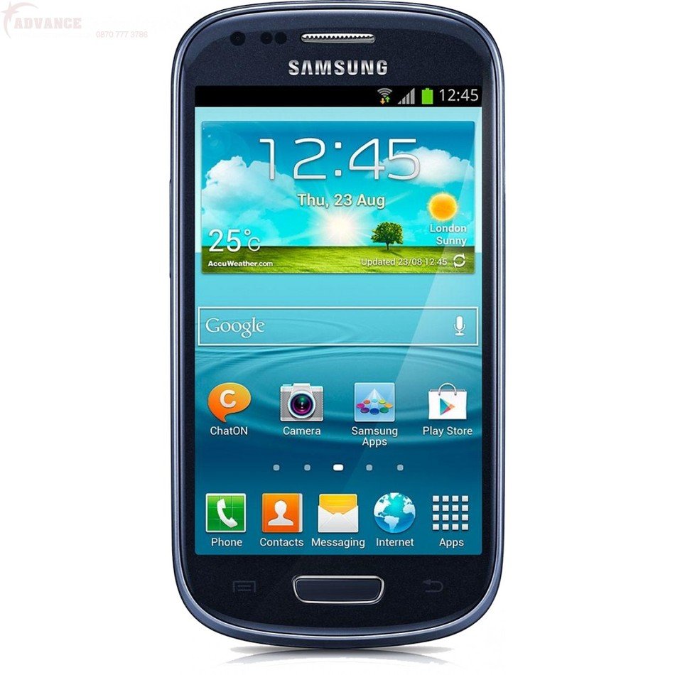 Samsung Galaxy S3 on a white background