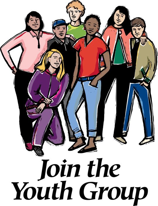 join the youth group, poster