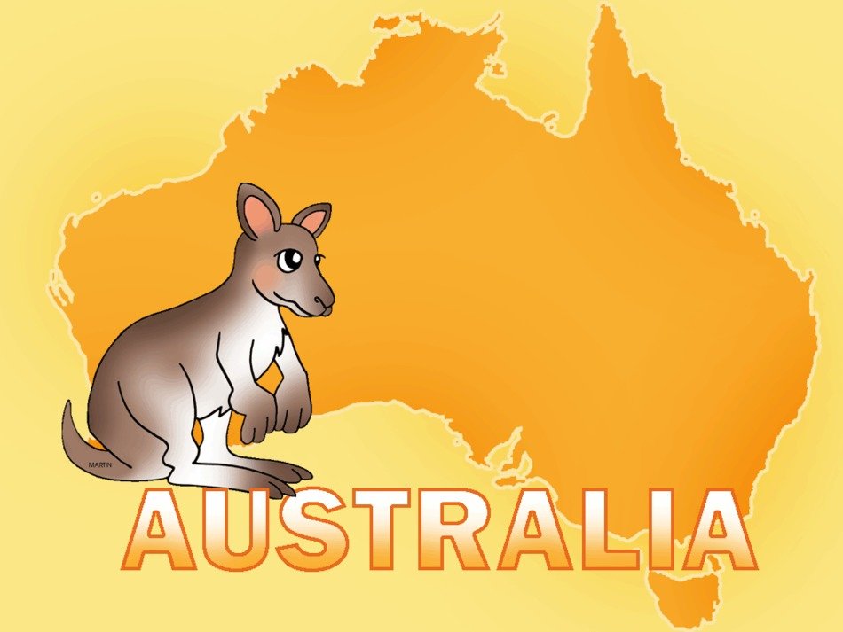 australia poster drawing