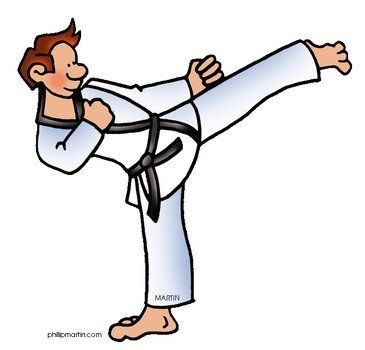Karate Clip Art N54