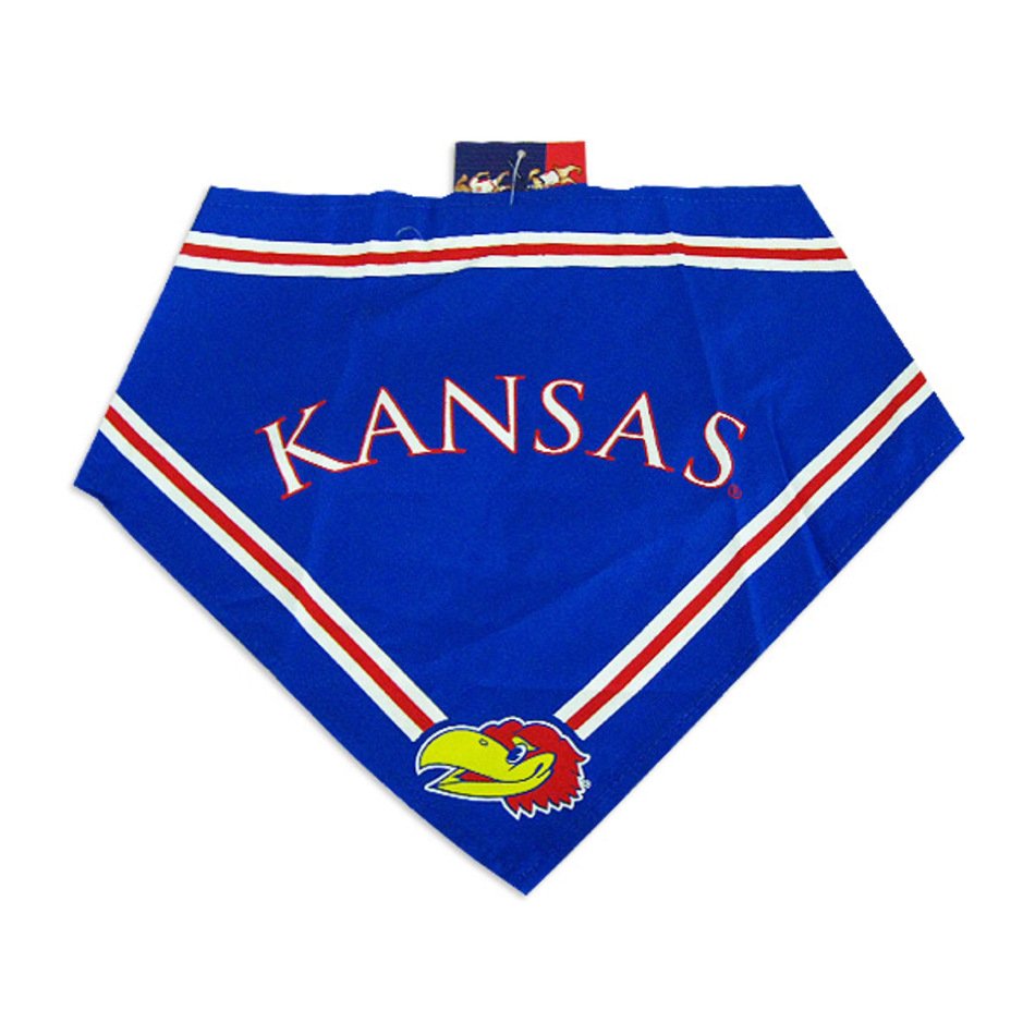 Kansas Jayhawks Dog Bandana