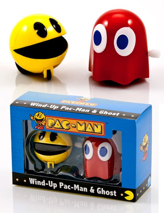 Pac Man Wind Up Toy