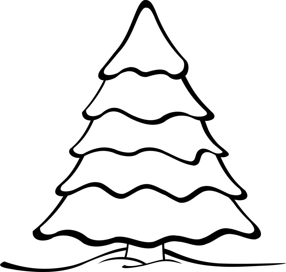 Black And White city Tree drawing