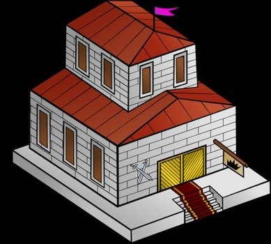 Small Town Clip Art N13