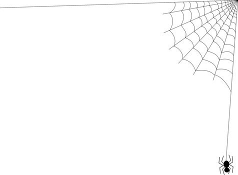 Spider Web Clip Art N36