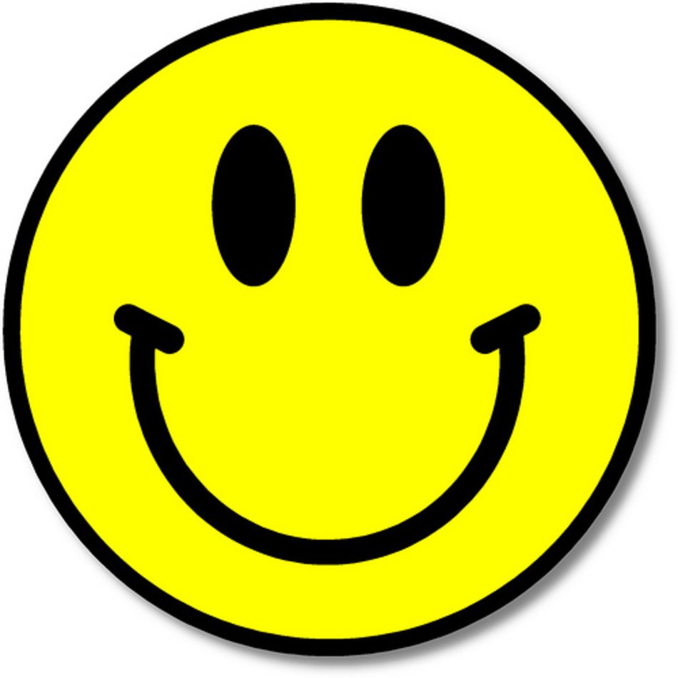Green Smiley Face Clip Art N32