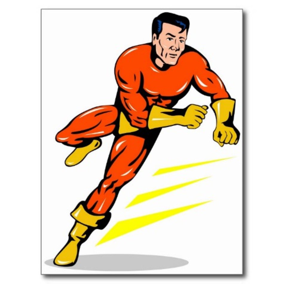 Cartoon Male Superheroes