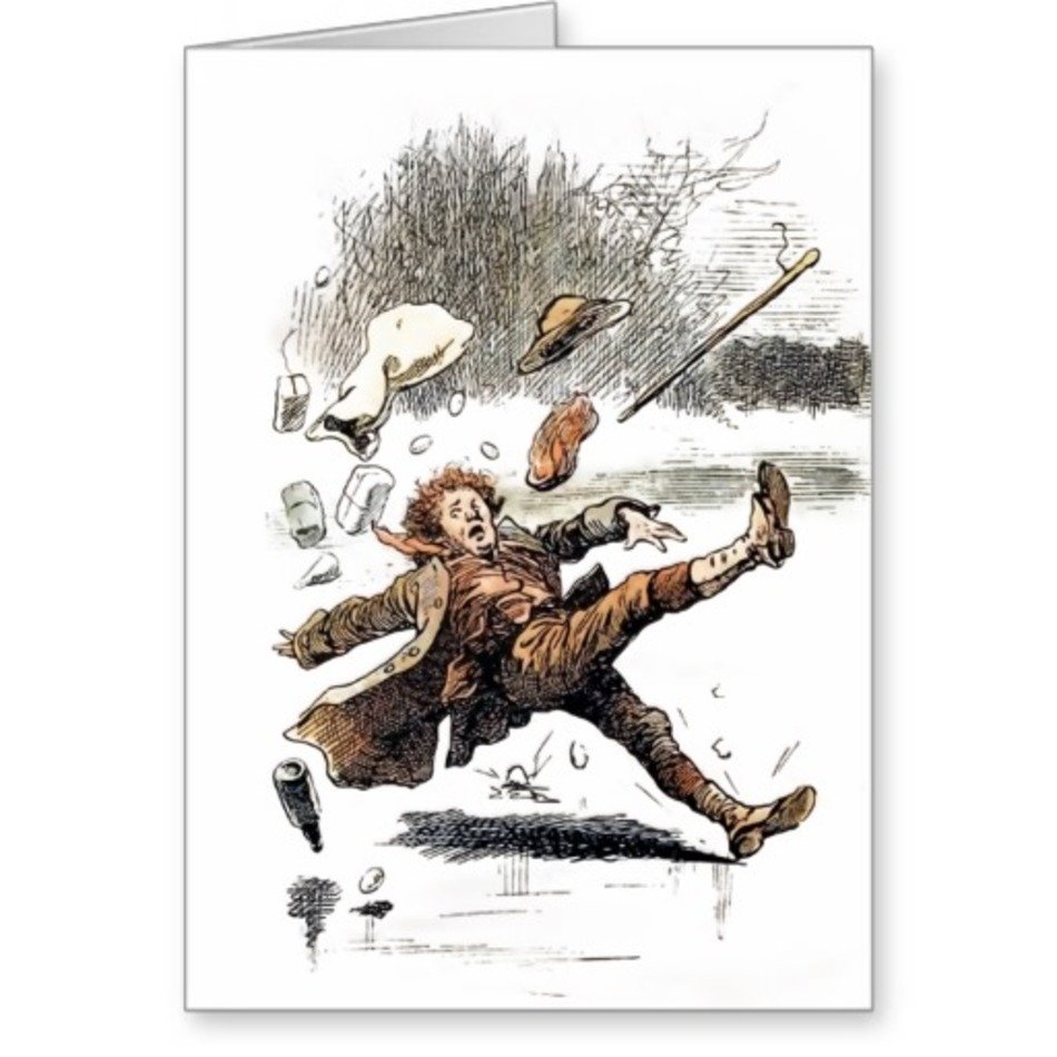Slipping On Ice
