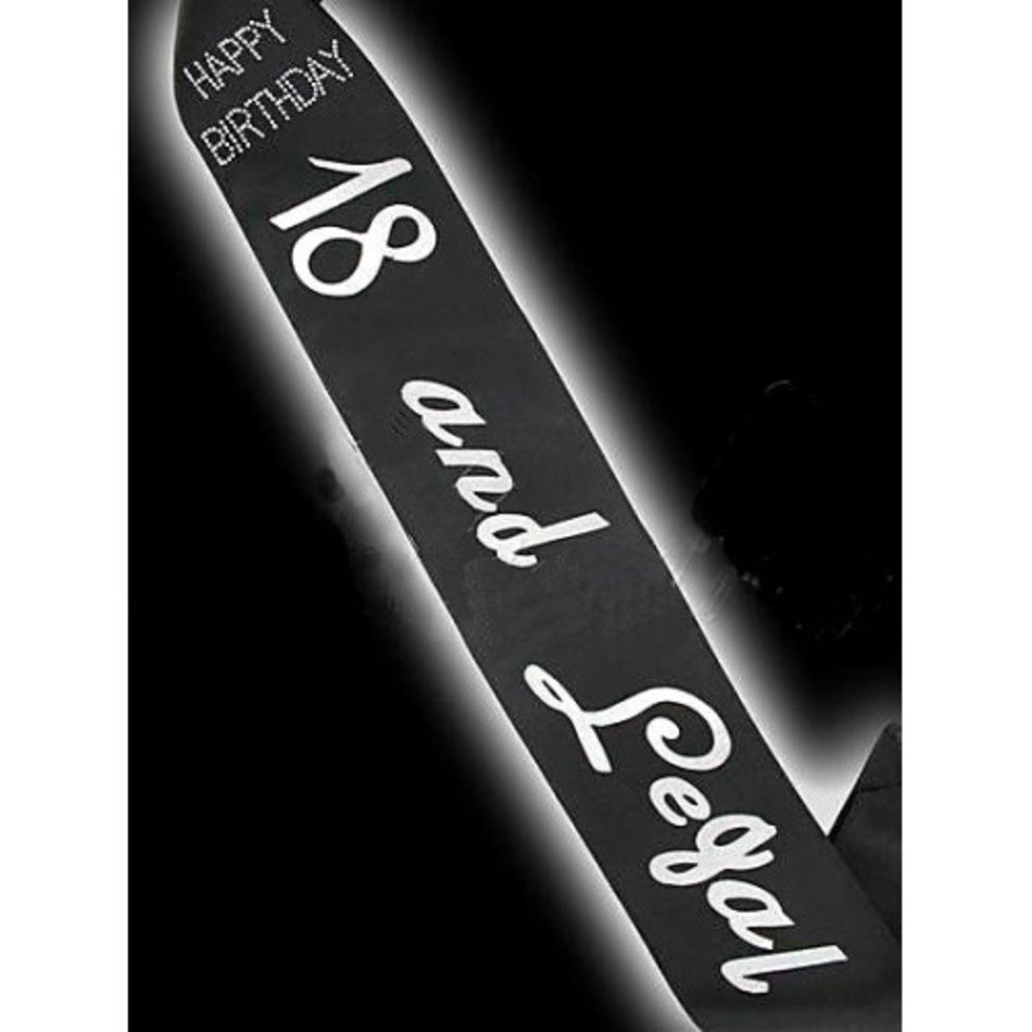 21st Birthday Sash N2