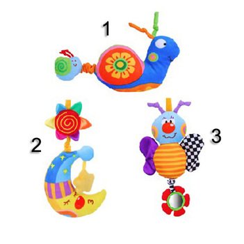 Lucky Rattle Cartoon Baby Drum Wave Rattles Paper Mercilessness