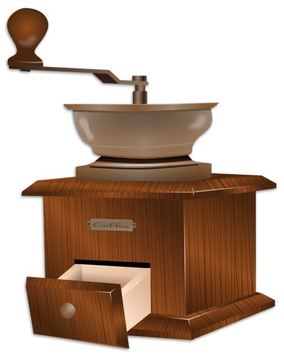 Coffee Grinder Clip Art N6