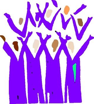 Gospel Choir Clip Art N12