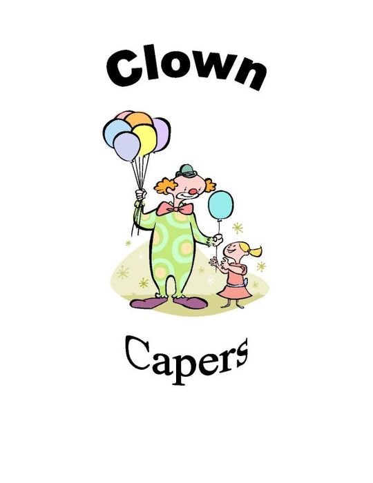 Clown Capers Clip Art 150x150 P1jpg