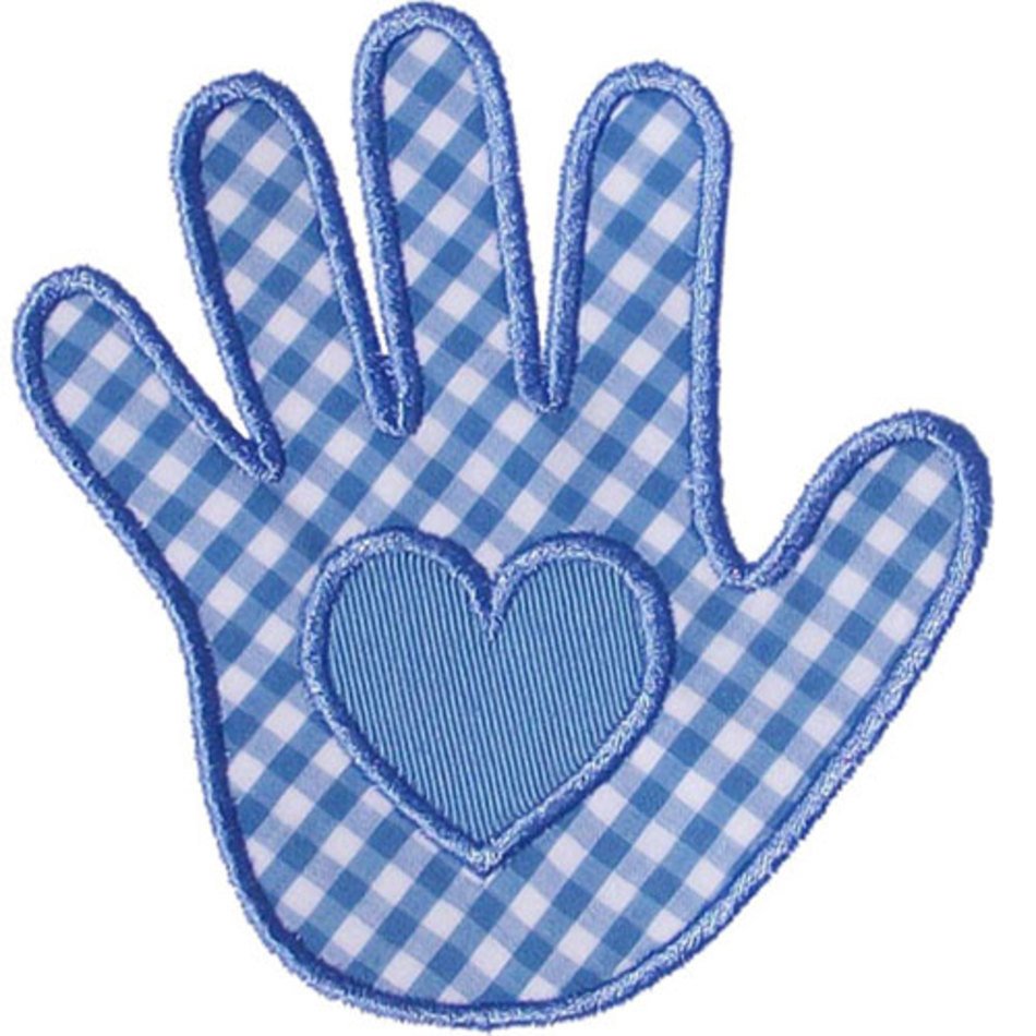 Hand Print Heart