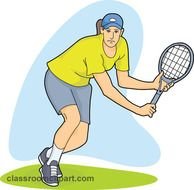 Tennis Clip Art N41