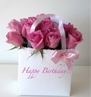 Happy Birthday Wishes Flowers N2