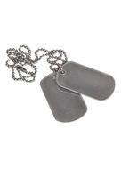 Blank Army Dog Tags drawing