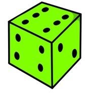 Free Bunco Dice Clip Art N16