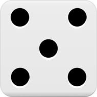 Dice 5 Clip Art N3