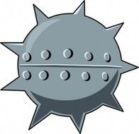 Sea Mine Clip Art N2