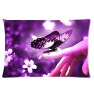 Purple Butterfly Pillow