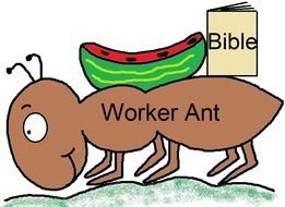 ant worker as a picture for clipart