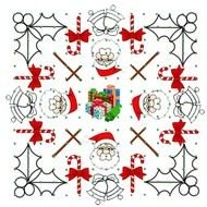 Kolam Christmas Clipart