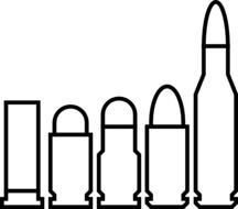 Gun Bullet Clip Art N5