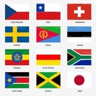 Flag Set drawing