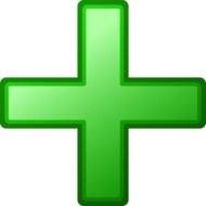 Add Green Plus Sign